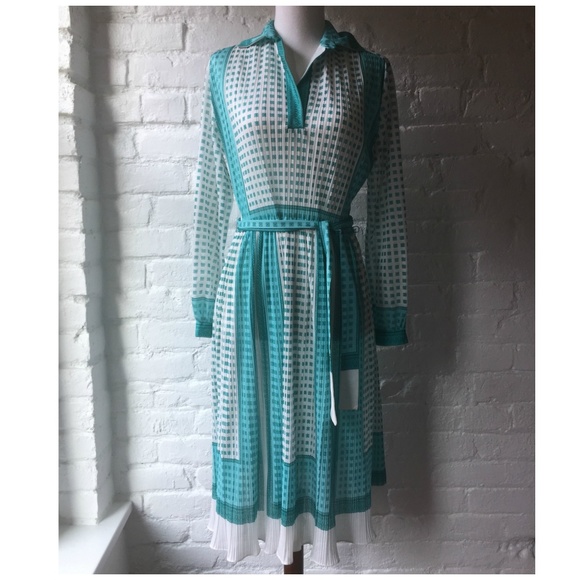 Vintage Dresses & Skirts - Vintage PCF Petites Long Sleeve Boho Shirt Dress